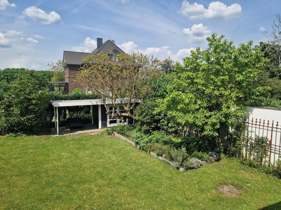 Historische Villa Mit Garten, Luxus Meerbusch Exteriér fotografie